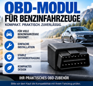 OBD-Modul für kompatible Benzinfahrzeuge