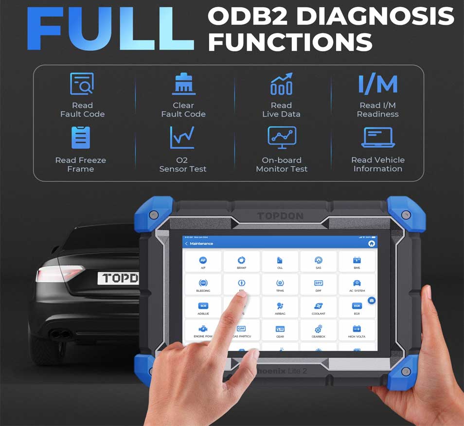 Professionelles Fahrzeugdiagnosegerät Phoenix Lite 2